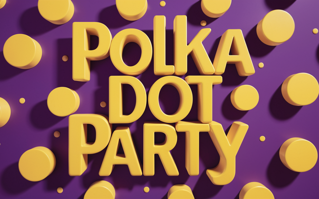 Polka Dot Babysitting Night